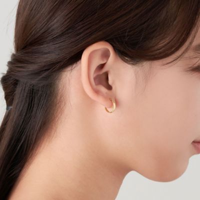 ゴールド　フープ　ピアス　ＡＧＶＡ１５９４　ＹＧ