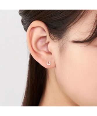 K18YG ダイヤモンド ピアス AGVA1604 DI | Vendome