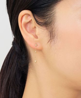 K18YG ダイヤモンド ピアス AGVA1611 DI | Vendome