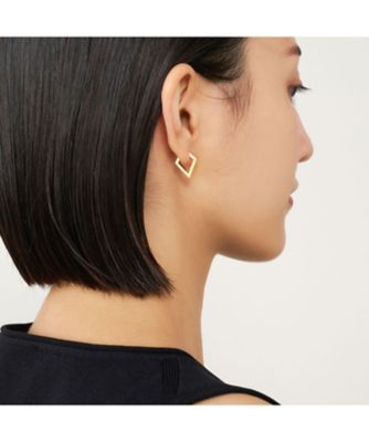 ジ エレベート ゴールド ピアス AGVA1620 YG | Vendome