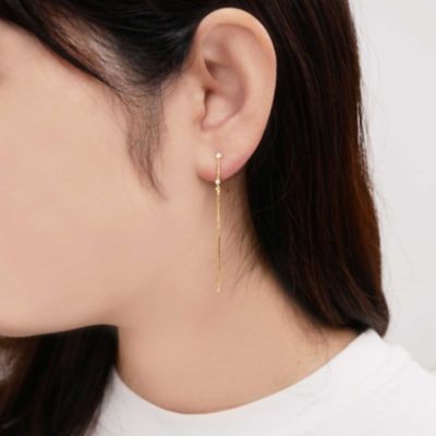 ルミエール－ドゥロー　ダイヤモンド　イヤリング　ＡＧＶＥ１４５８　　ＤＩ