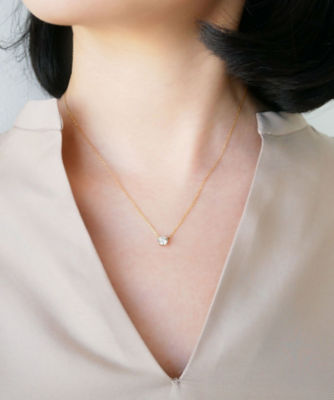 エクセレントカットダイヤモンド キャトルネックレス | Vendome Aoyama 