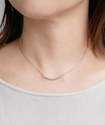 ファッションダイヤモンド リュール ネックレス 18k【VA青山】