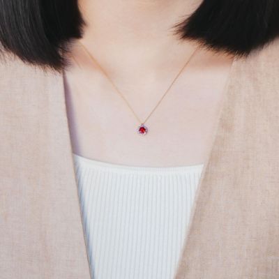 ガーネット　ネックレス　ＡＧＶＮ６６５６４５ＧＮ