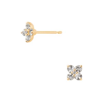 ベーシックホワイトトパーズピアス | Vendome Aoyama (Women)/ヴァン