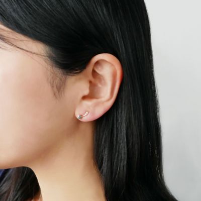 ブルートパーズ　ピアス