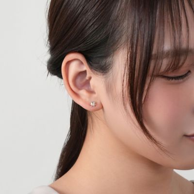 ホワイトトパーズ　ピアス　ＡＪＶＡ２４４７　ＴＨ
