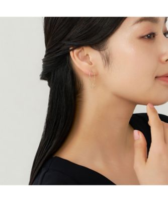 K10YG ダイヤモンド ピアス AJVA2454 DI | Vendome