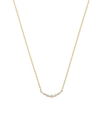 ＜Vendome Aoyama (Women)＞ダイヤモンドリュール　Ｋ１０イエローゴールドネックレス／ＹＧ