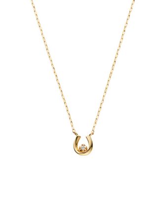＜Vendome Aoyama (Women)＞ダイヤモンド　Ｋ１０イエローゴールドベーシックネックレス／ＹＧ