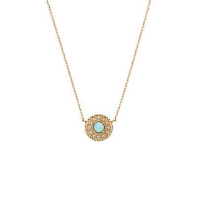 ＜Vendome Aoyama (Women)＞アマゾナイト　ネックレス