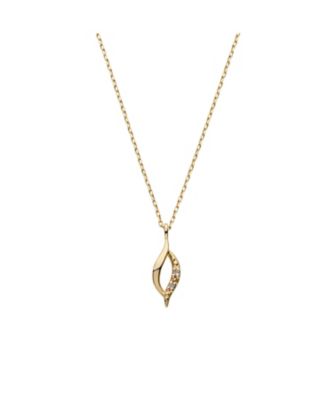 ＜Vendome Aoyama (Women)＞Ｋ１０ＹＧ　ダイヤモンド　ネックレス　ＡＪＶＮ１６４２４０ＤＩ