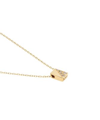 アクセサリー maxi limited 35th k10YG/Diamond Signature Sliced Diamond Necklace – Kai Linz