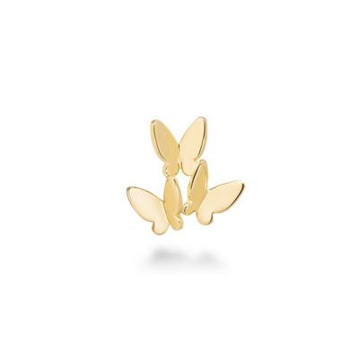 ＜AHKAH(Women)＞パピヨンブリリアン　ピアス　※シングル　ＡＫ１４２１０１０４００