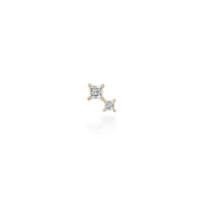 ＜AHKAH(Women)＞リュンヌカレデュオ　ピアス　※シングル　ＡＫ１５６８０１０４００