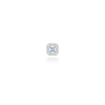 ＜AHKAH(Women)＞ティナコフレ（ブルーサファイア）　ピアス　※シングル