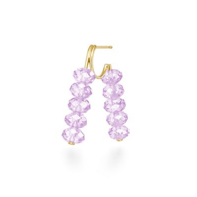 アーカースプリングシークイン（アメシスト）ピアス　※シングル　ＡＫ１７３７０１０４００