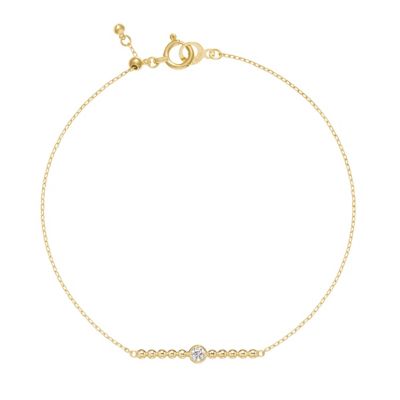 ＜AHKAH(Women)＞フィラモンラインブレスレット　ＡＫ１７５６０１０５００