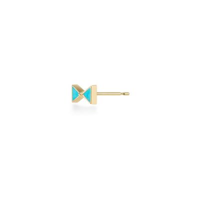 セブロンカラー（ブルー）ピアス　※シングル　ＡＫ１７７７０１０４００