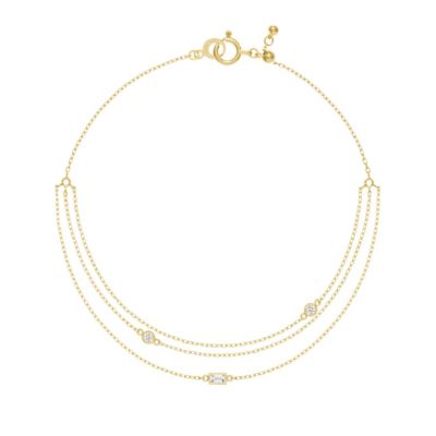 ＜AHKAH(Women)＞ヌーディーグランレイヤードブレス　ＡＫ１８１６０１０５００