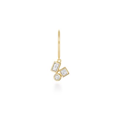 ＜AHKAH(Women)＞ヌーディーフュージョンピアス　※シングル　ＡＫ１８２７０１０４００