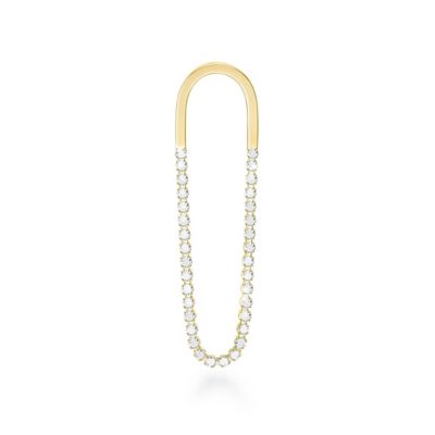 ＜AHKAH(Women)＞シャンデリアループ　ピアス　※シングル　ＡＫ１８７８０１０４００