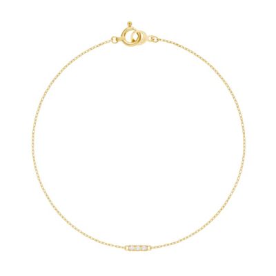＜AHKAH(Women)＞プチトロワ　ブレスレット　ＡＫ１９３６０１０５００