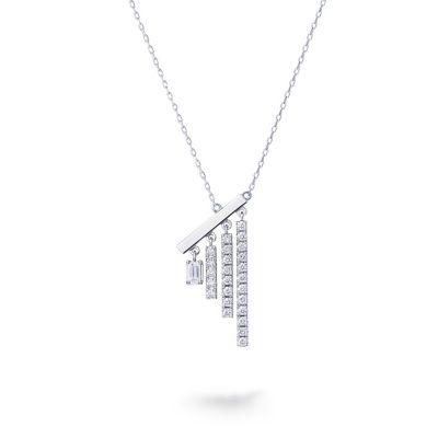 AHKAH(Women)/アーカー シャンデリアバゲット　ネックレス