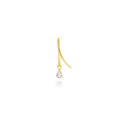 AHKAH(Women)/アーカー ドロップレット(ダイヤモンド) ピアス ※シングル(左耳用) AK2005010400