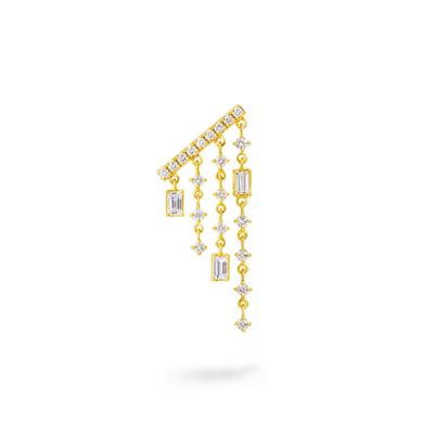 AHKAH(Women)/アーカー シャンデリアスウェイ　ピアス　※シングル　ＡＫ２０６３０１０４００Ｌ