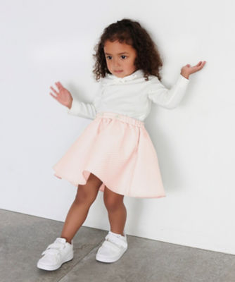 アミカキッズ　クチュールブラウス　ホワイト　amica kids AMICA・kids(アミカキッズ)｜クローバークチュールブラウス