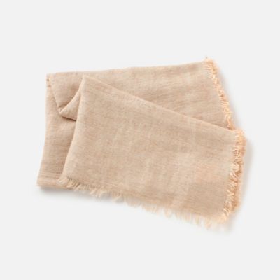 ロービングリネンメランジコットン ストール | ASAUCE MELER (Women 
