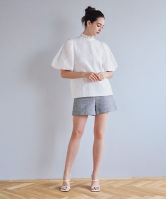 SHEER COUTURE TOP AM233CーSS08 | AMICA