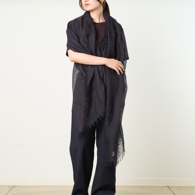 リネンモダールシルクメランジュソリッドストール AM25S