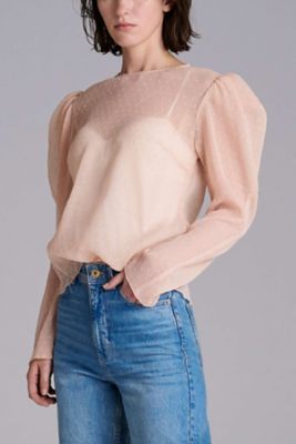AMICA・kids /アミカ・キッズ DOTS SHEER TOP AM273C-SS07