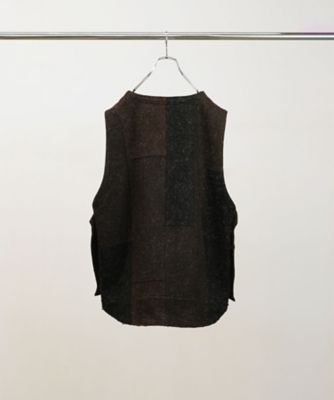 vestments さん専用 ベスト PATCHWORK VEST ANCーISTーJK04