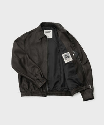 レザージャケット Ｌａｍｂｓｋｉｎ Ｕｔｉｌｉｔｙ Ｂｌｏｕｓｏｎ ＡＯＥＷＬＪ００１ | ANOTHER OFFICE（Men）/アナザーオフィス  | 三越伊勢丹オンラインストア・通販【公式】