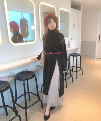 サイドスリットニットワンピース スモールサイズ 三越伊勢丹オンラインストア 公式