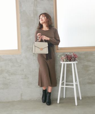 冬を彩るニットワンピース スモールサイズ 三越伊勢丹オンラインストア 公式