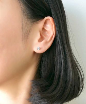 Vendome AoyamaK18 ダイヤモンド キャトル ピアス