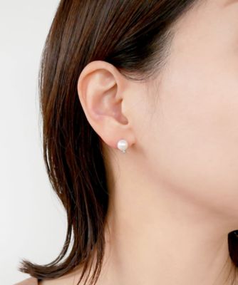 Vendome Aoyama ダイヤ・パールピアス【卒業式・入学式などに】