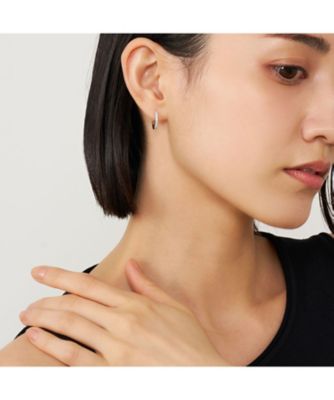 ジ エレベート ダイヤモンド フープピアス APVA2655 DI