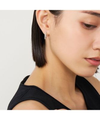 ジ エレベート ダイヤモンド フープピアス APVA2656 DI