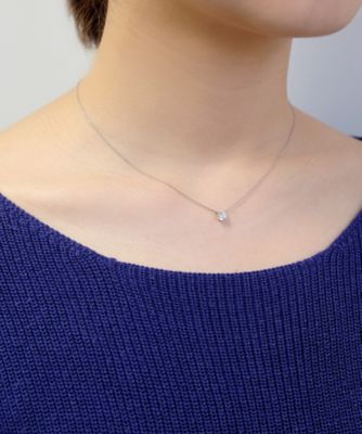 エクセレントカットダイヤモンド キャトルネックレス | Vendome Aoyama