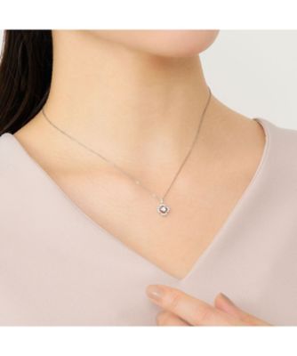 プラチナ ダイヤモンド ネックレス APVN216045DI