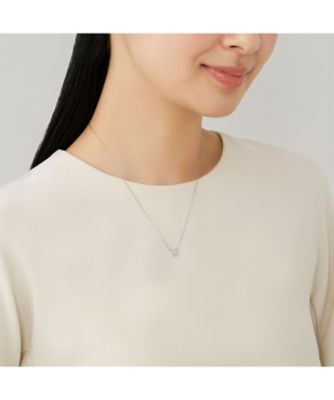 Pt ダイヤモンド ネックレス APVN217345DI | Vendome