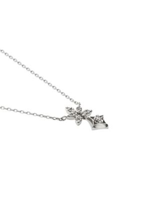 Pt ダイヤモンド ネックレス APVN217643DI | Vendome