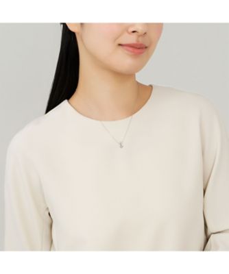 Pt ダイヤモンド ネックレス APVN217643DI | Vendome