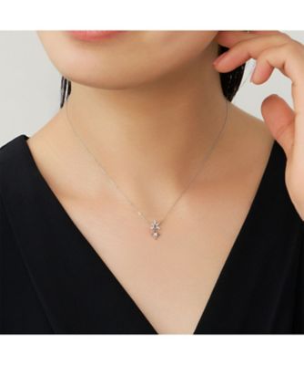 Pt ダイヤモンド ネックレス APVN217643DI | Vendome