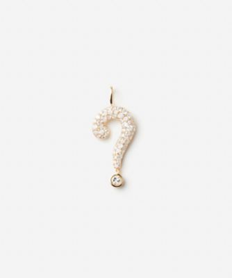 ＜ALLNIQUE (Women)＞Ｐｌａｙｆｕｌ　“Ｑｕｅｓｔｉｏｎ　ｐａｖｅ”　チャーム　ＡＱＣ０００８Ｙ０